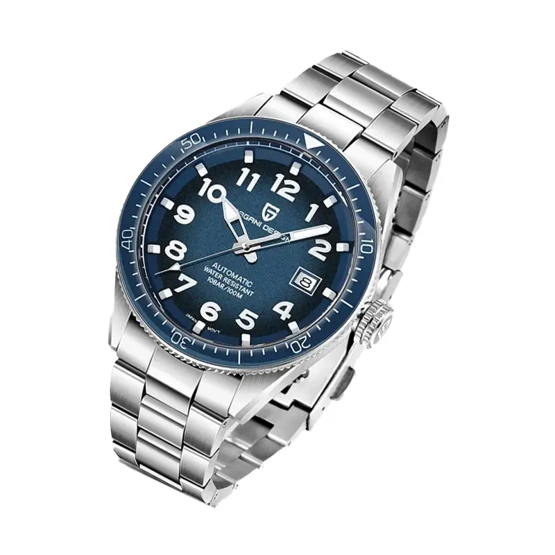 Pagani Design Autavia Blue Dial Men's Watch- PD-1649